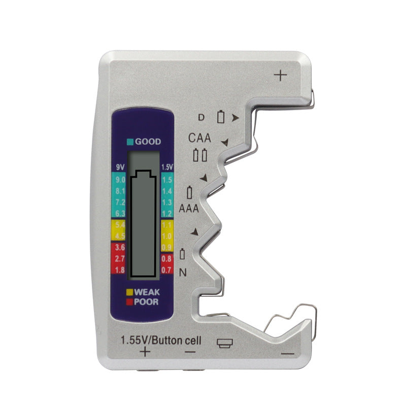 Universeller digitaler Batterietester mit LCD-Anzeige