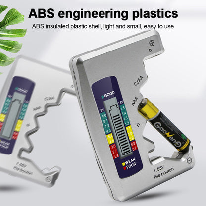 Universeller digitaler Batterietester mit LCD-Anzeige