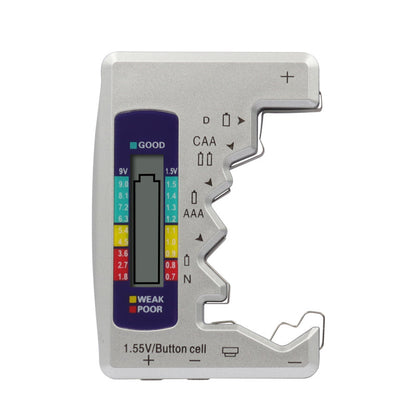 Universeller digitaler Batterietester mit LCD-Anzeige