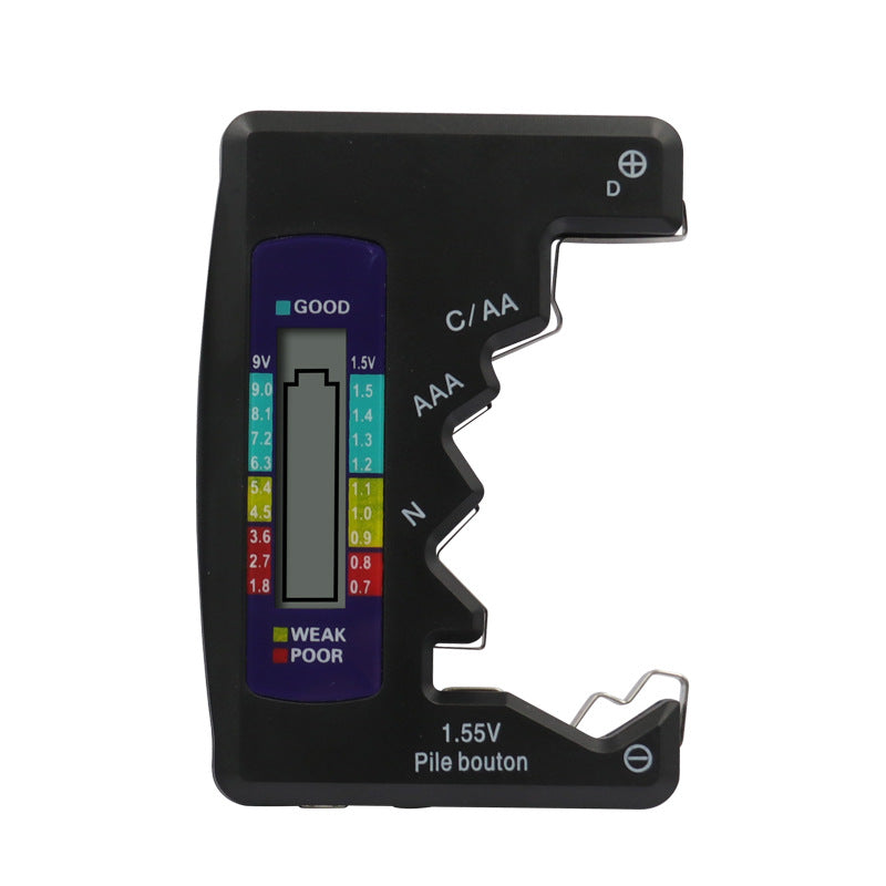 Universeller digitaler Batterietester mit LCD-Anzeige