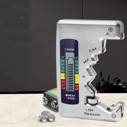 Universeller digitaler Batterietester mit LCD-Anzeige