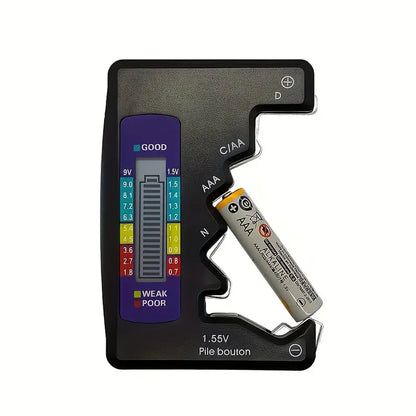 Universeller digitaler Batterietester mit LCD-Anzeige